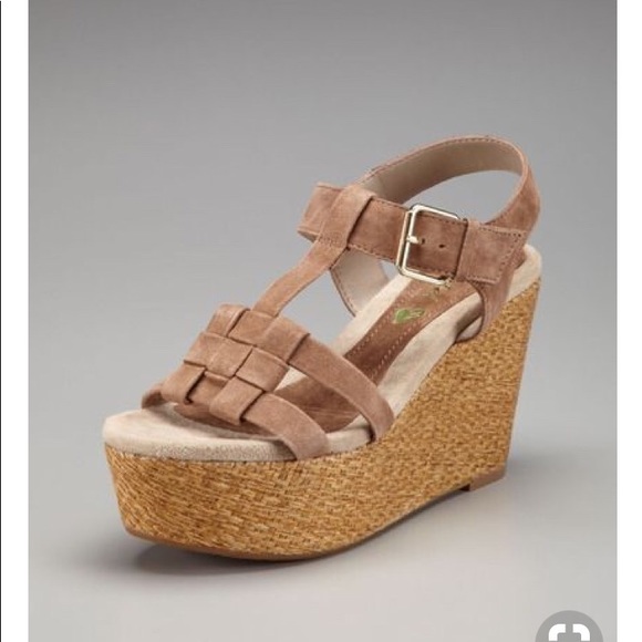 NEW suede wedges - Picture 2 of 8